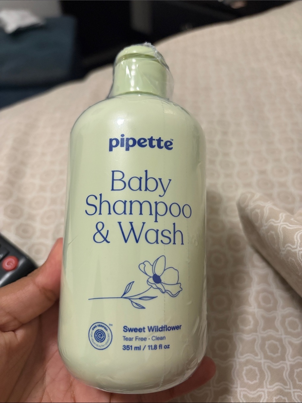 Baby Shampoo & Wash - Sweet Wildflower (Light Green)